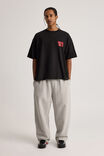 Box Fit Nba T Shirt, LCN NBA BULLS BLACK/WINDY CITY - alternate image 3