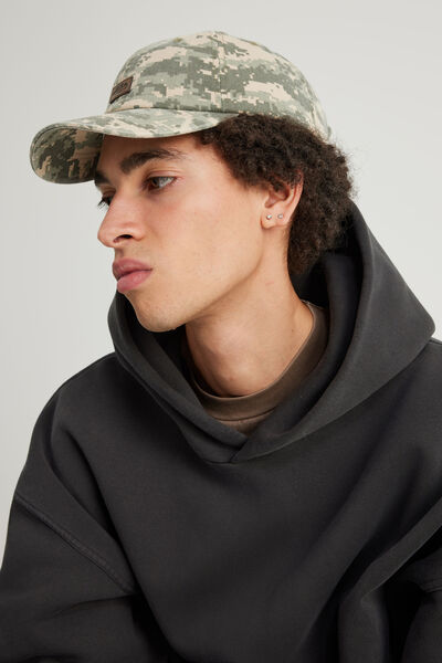 Notion Dark Aura Camo Dad Cap, NOTION CAMO W FRONT PATCH