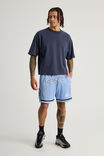 North Carolina Basketball Short, LCN UNC BLUE/CAROLINA DIAMONDS - alternate image 2