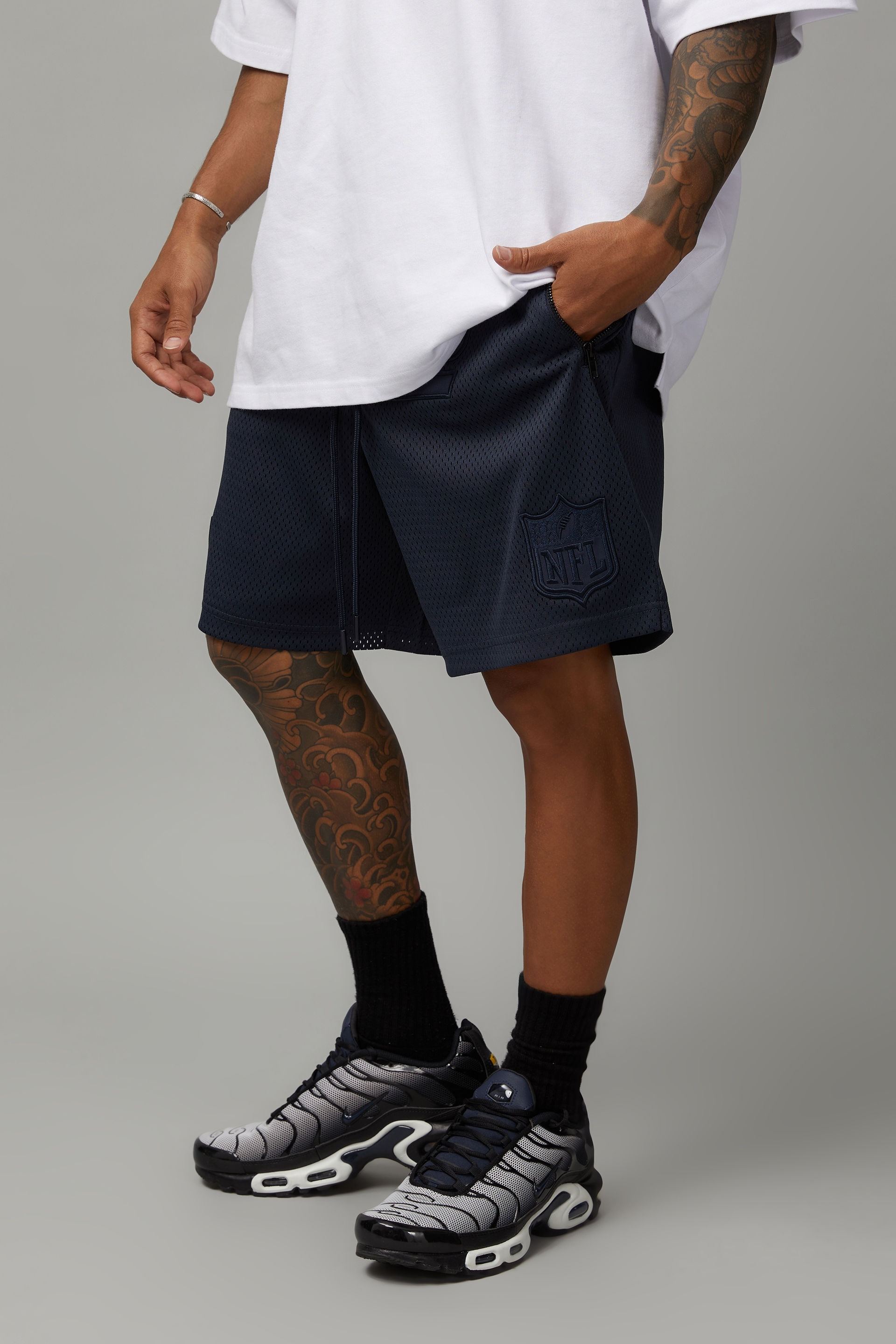 Mens black sale basketball shorts