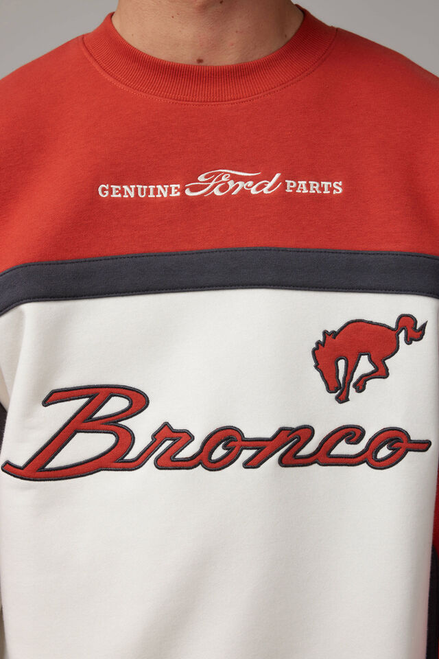 Ford Bronco Crew, LCN FOR VANILLA RED/FORD BRONCO