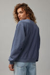 Graphic Crew Sweater, WASHED WORN BLUE/SOHO - alternate image 3