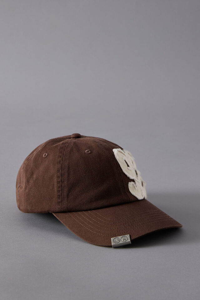 Open Gallery Sonder Applique Dad Cap, OG SONDER WALNUT CHOC