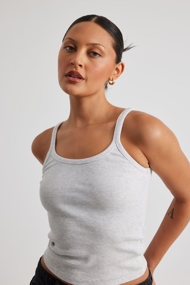 Longline Tank, SILVER MARLE