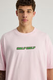 Half Half Heavyweight Box Fit Graphic Tshirt, HH PINK ICE/HALF HALF UNDERGROUND - alternate image 4