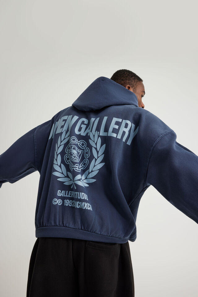Open Gallery Hoodie, OG WASHED SEAL/GALLERY STUDIO
