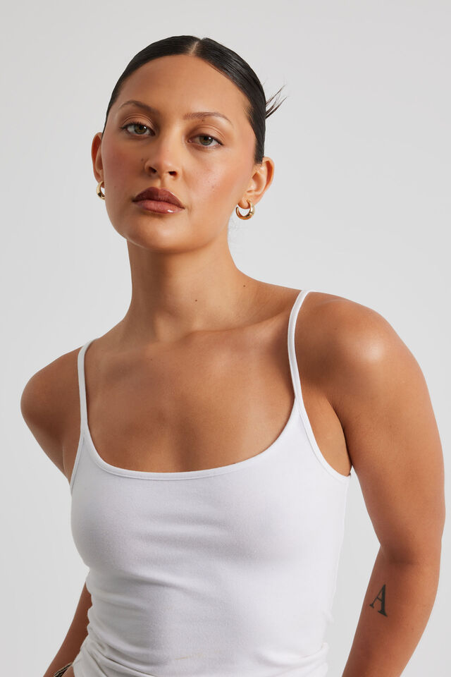 Classic Cami, WHITE