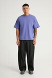 Authentics Heavy Weight Box Fit Tshirt, PURPLE SWAG - example image 2
