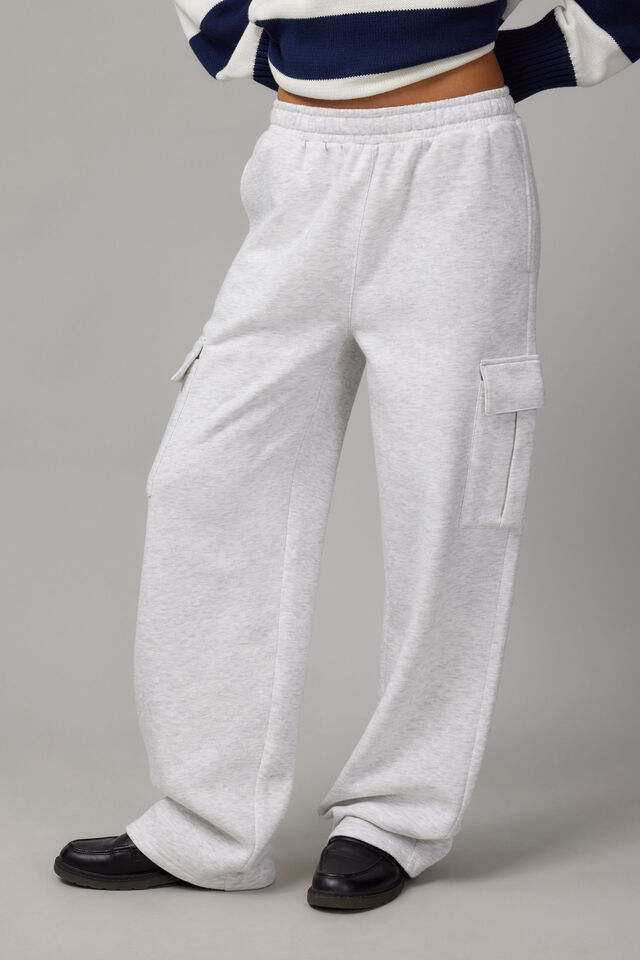 Cargo Trackpant, SILVER MARLE