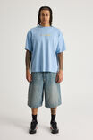 Box Fit Nba T Shirt, LCN NBA BLUE MIST/LAKERS PERPETUATING - alternate image 2