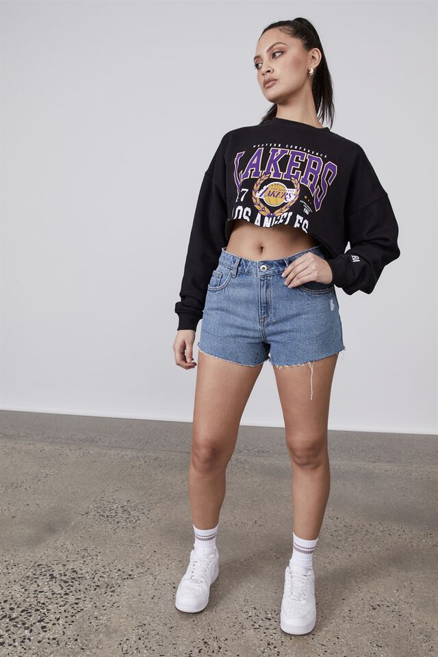 Mini Denim Short, NOUGHTIES BLUE