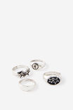 Signet Ring Pack, SILVER - alternate image 1