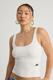 Graphic Scoop Neck Tank, CLOUD/OG - alternate image 4