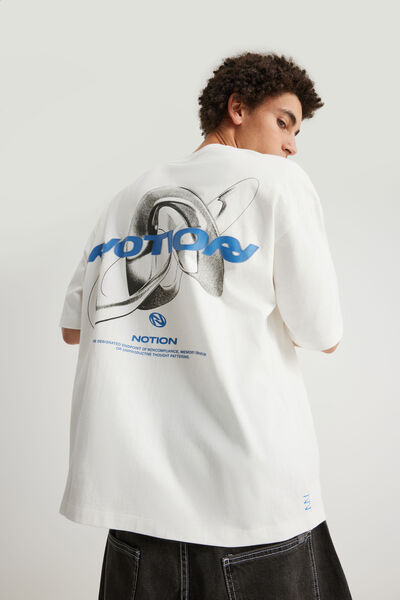 Notion Vintage Graphic Tshirt, NTN CLOUD/INTERTWINED
