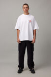 Heavy Weight Box Fit Graphic Tshirt, HH WHITE/BOWLING - alternate image 3