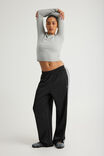Open Gallery Wide Leg Track Pant, OG BLACK - alternate image 4