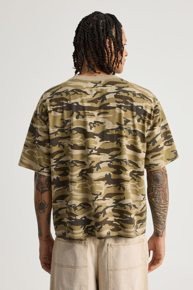 Notion Vintage Graphic Tshirt, NTN WASHED CAMO