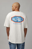 Half Half Oversized T Shirt, HH VAPOUR/ADDRESS BOX - alternate image 1