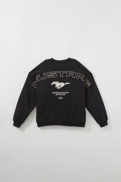Ford Crew, LCN FOR BLACK/FORD MUSTANG SUPERSCRIPT