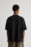 Box Fit Nba T Shirt, LCN NBA BLACK/BULLS NEW CURSIVE - alternate image 3