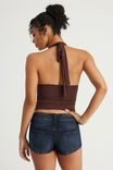 Soft Washed Halter Top, BROWN SUGAR - example image 3