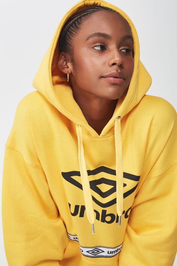 Umbro Lcn Oversized Hoodie, OLD GOLD