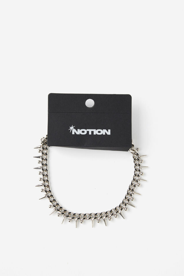Notion Chunky Novelty Necklace, SILVER