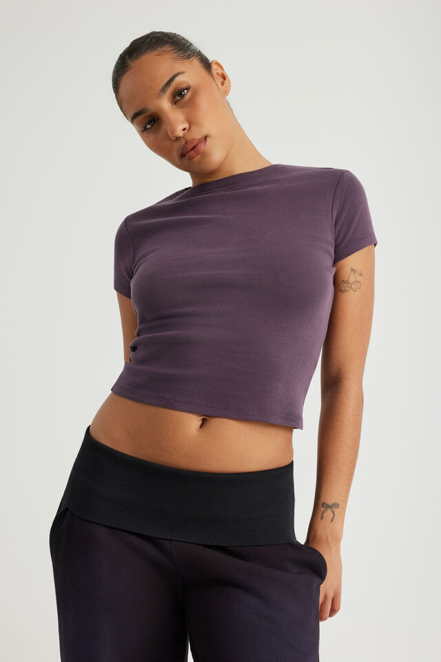 Authentics Fitted Tee, FROZEN BERRY