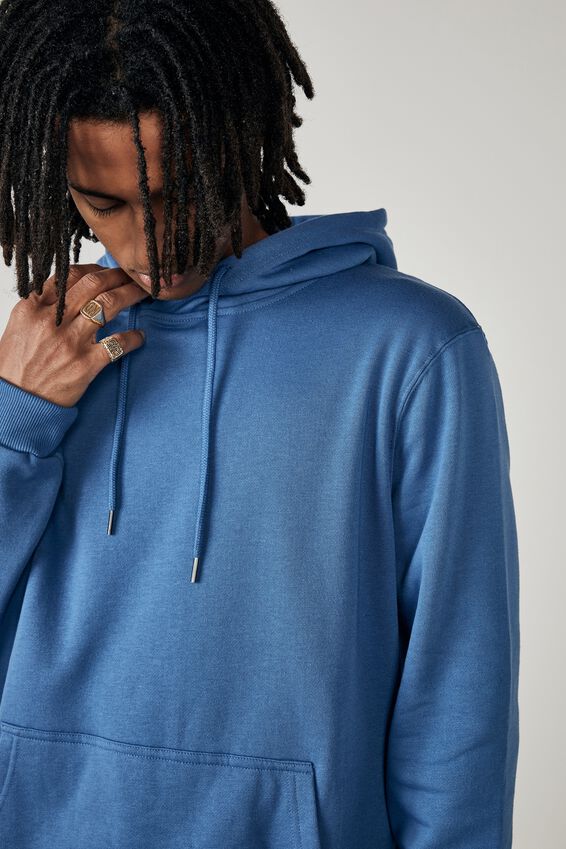 Basic Hoodie, COBALT SMOKE
