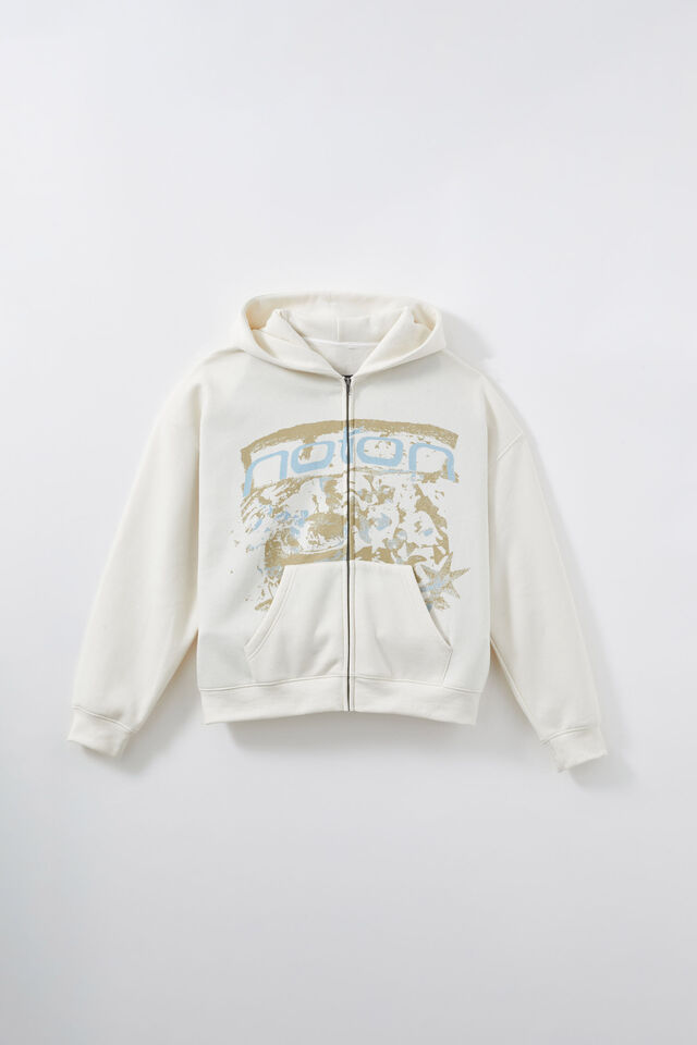 Notion Zip Thru Hoodie, NTN VANILLA/TONAL ETHEREAL