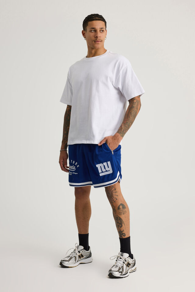 Nfl Basketball Short, LCN NFL BLUE/NEW YORK GIANTS