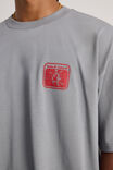 Half Half Heavyweight Box Fit Graphic Tshirt, HH CONCRETE/SOUNDSCAPE - alternate image 4