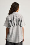 Notion X Smolbrat Slim Button Up Shirt, LCN GANNE ART X NOTION CHECK - alternate image 3