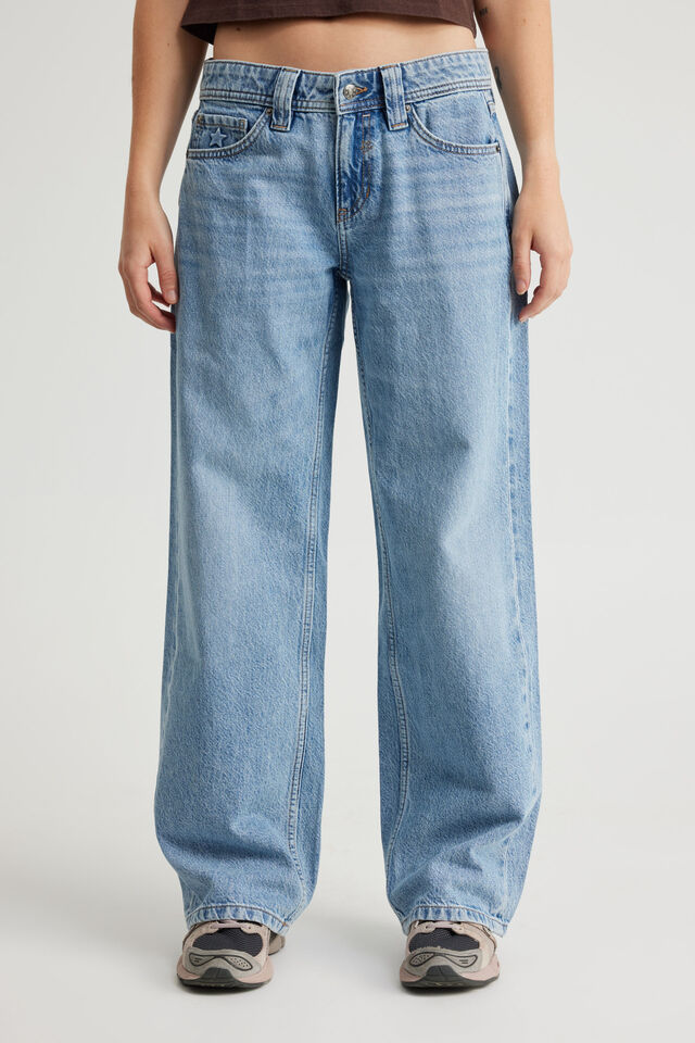 Luca Low Rise Jean, CRUSH BLUE