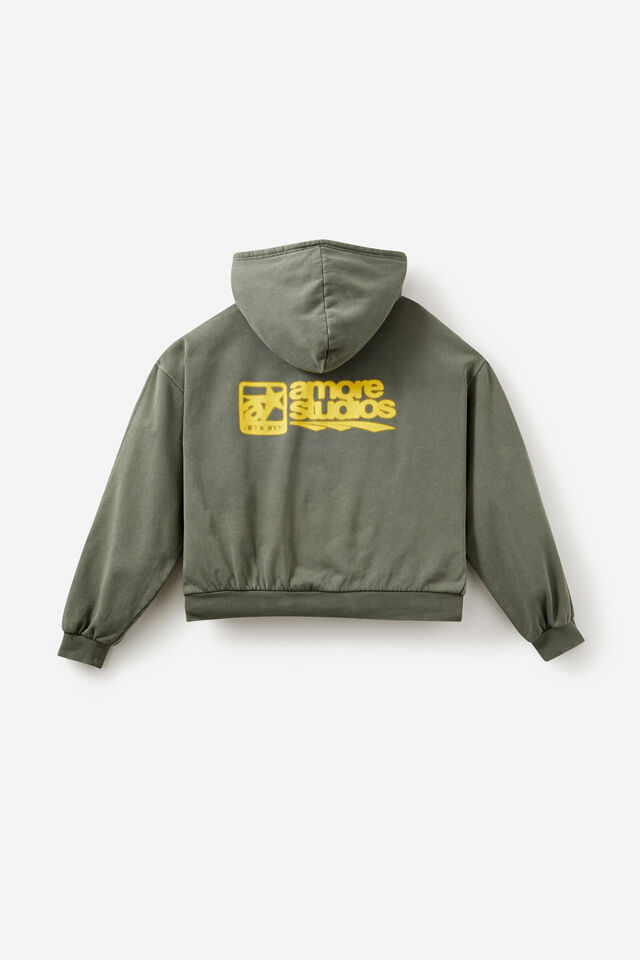 Chloe Hoodie, WASHED KHAKI/AMORE STUDIO