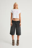 Graphic Baby Tee, WHITE/ASCII EYES - alternate image 2