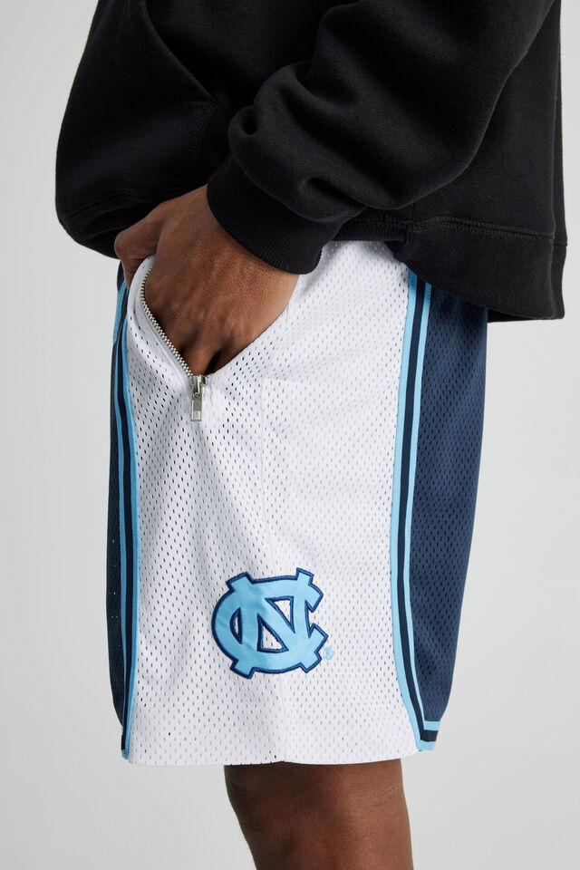 North Carolina Basketball Short, LCN UNC NAVY BLAZER/NORTH CAROLINA PANEL