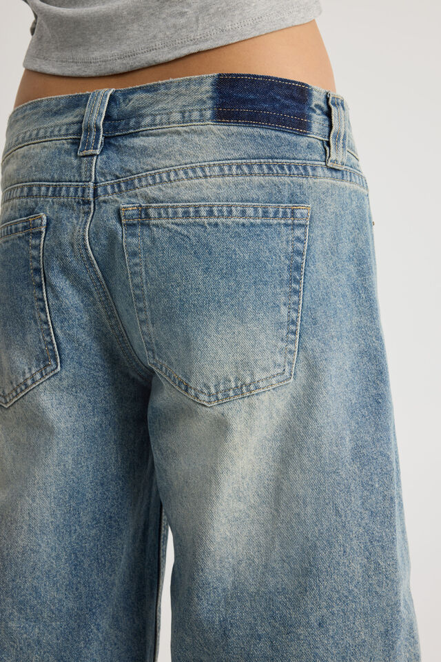 Luca Low Rise Jort, ELECTRIC BLUE