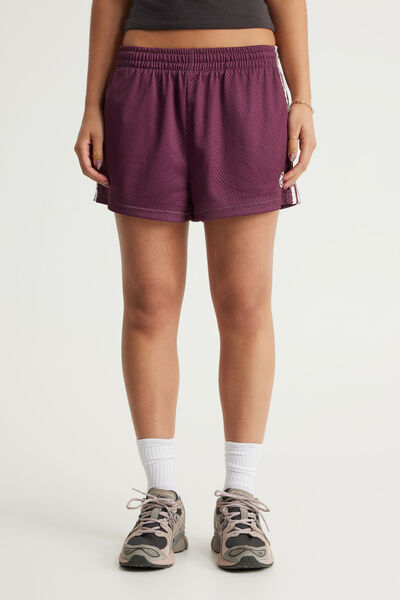 Micro Bball Short, BOYSENBERRY_PEARL_MESH