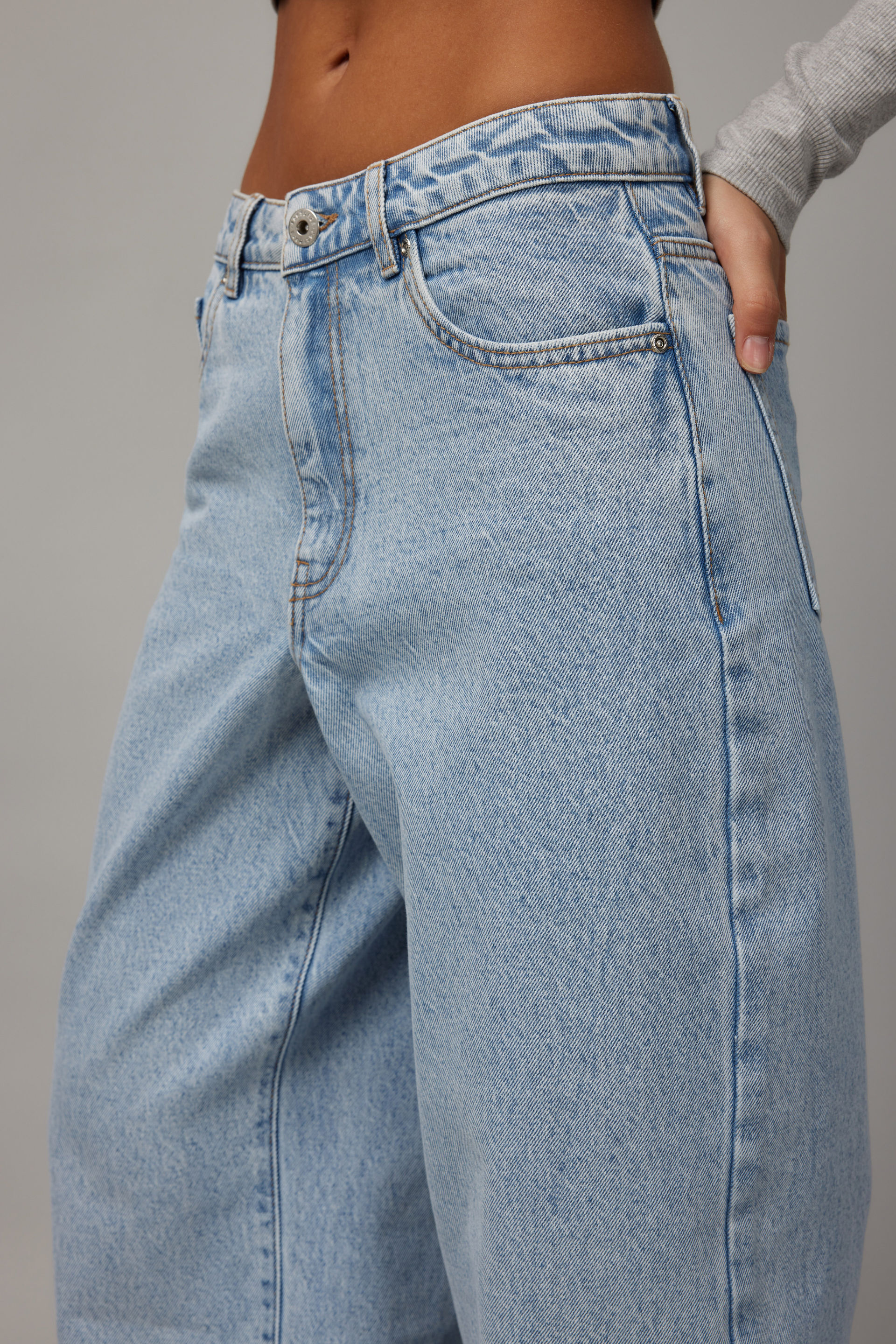High Rise Baggy Jean