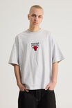LCN NBA SILVER MARLE/CHICAGO BULLS SUPERSCRIP