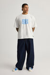 Cartoon Network X Half Half Box Fit Tshirt, LCN WB CLOUD/RAISED BY TV - alternate image 2