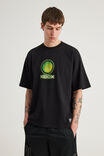 Ntn X Xbox Box Fit Tshirt, LCN XBOX WASHED BLACK/XBOX GLOW - example image 1