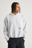 Open Gallery Hoodie, OG SILVER MARLE/REVERSE - alternate image 1