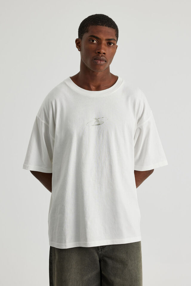 Marvel Box Fit Tshirt, LCN MAR CLOUD/SILVER SURFER