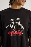 Box Fit Music Merch T Shirt, LCN OAS BLACK/OASIS DEFINITELY MAYBE - alternate image 4