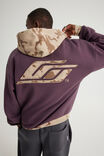 Open Gallery Zip Thru Hoodie, OG FROZEN BERRY/ SPLICE - alternate image 1