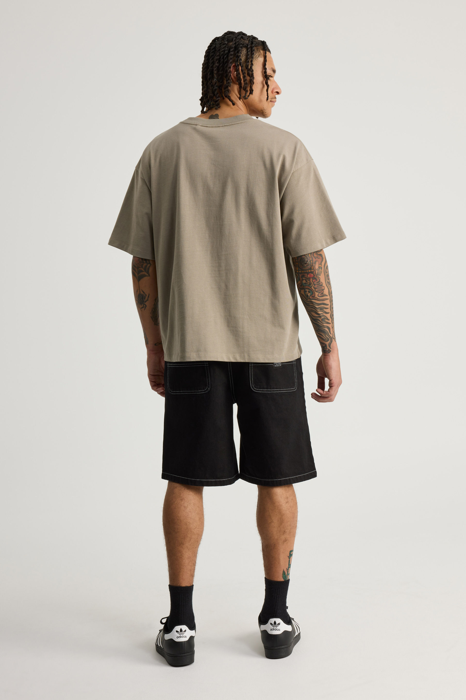 【希少】geeks BAGGY PAINTER DENIM SHORTS Men's Baggy Denim Painter Shorts | Men's Bottoms