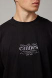 Heavy Weight Box Fit Graphic Tshirt, UC BLACK/CANNES - alternate image 4