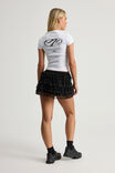 Lily Layered Lace Skort, BLACK - alternate image 3